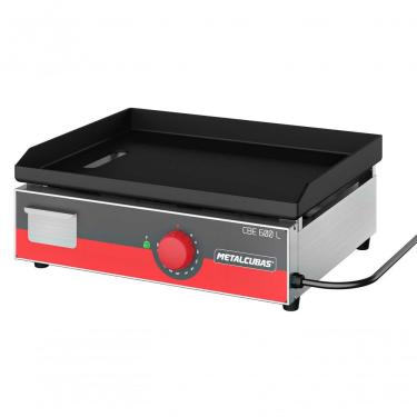 Imagem de Chapa Bifeteira Elétrica Light Cbe-600L Metalcubas 60x45cm 110V