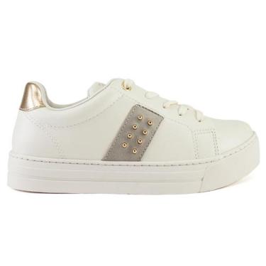 Imagem de Tênis Feminino Ramarim Confortável Moda Original 25-93121, 38, Nude, O