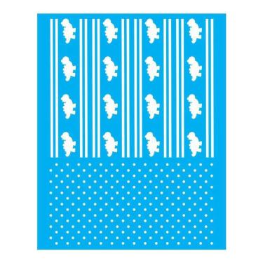 Imagem de Stencil Tamako Estampa Dinossauro - 20X25Cm - Ref B757