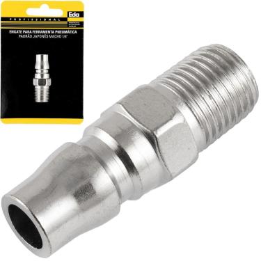 Imagem de Nipple 1/4 Pol. Para Engate Rápido Adaptador Padrão Japonês