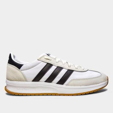 Imagem de Tênis Adidas Run 70 2.0 Masculino, Branco, Preto, 43