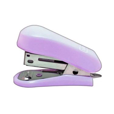 Imagem de Mini Grampeador G101 Com Extrator 12 Folhas Lilás Tilibra