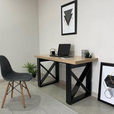 Imagem de Escrivaninha Multiuso Tokyo Carvalho-preto