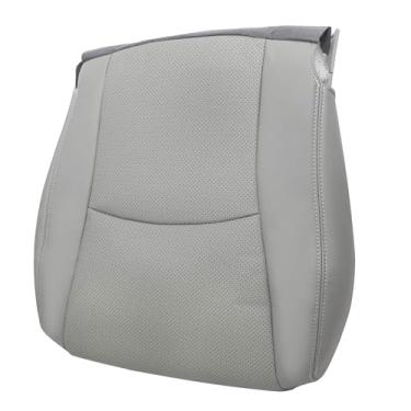 Imagem de Vigoraze Capa de assento de couro perfurado de substituição da parte inferior do motorista dianteiro cinza compatível com Toyota Highlander 2004 2005 2006 2007 2008 2009 2010 2011 2012 2013