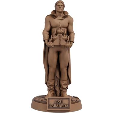 Imagem de Estátua Exu Labareda Umbanda Candomblé (Cor Madeira)