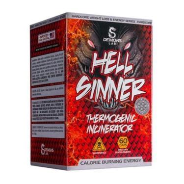 Imagem de SUPLEMENTO TERMOGÊNICO HELL SINNER 60 CAPS – DEMONS LAB-Unissex