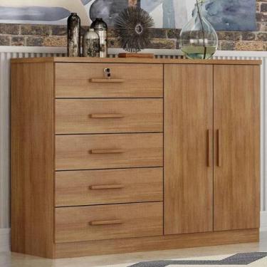 Imagem de Cômoda Sapateira Ambiente Seul Cumaru 23 - Novo Horizonte - MÓVEIS NOV