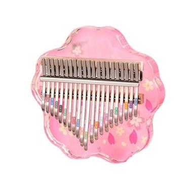 Imagem de Piano de polegar Kalimba 21 teclas instrumento de piano de dedo kalimba profissional