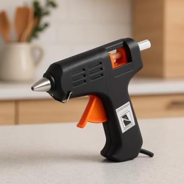 Imagem de Máquina de Cola Quente Profissional 10W 60Hz Bico Fino Pequena Bivolt 127V/220V – Pistola para Artesanato, DIY, Reparos Rápidos, Decoração e Trabalhos Manuais