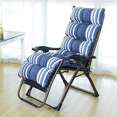 Imagem de Espreguiçadeira de jardim, espreguiçadeira, dobrável, confortável, com gravidade zero, espreguiçadeira, reclinável ajustável, para acampamento, praia, portátil, com almofadas (cor D), B