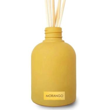 Imagem de Difusor De Ambiente Fosco + Varetas Aroma De Morango 170Ml - Essência 