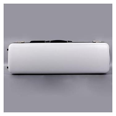 Imagem de Estojo De Violino Tamanho 4/4 Fibra De Carbono Preta Suporte De Carga De Alta Resistência 200 Kg Com Trava De Código Fino Estojo Oblongo Tamanho Completo Estojo de Violino (Color : 02)