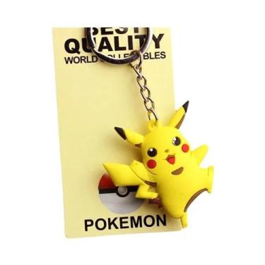 Imagem de Chaveiro Fofo De Pokémon Pikachu, Charmander, Jigglypuff, Squirtle, Ge