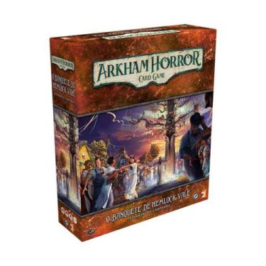 Imagem de Arkham Horror Card Game O Banquete Hemlock Vale Exp Campanha - Galápag