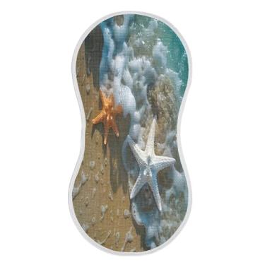 Imagem de xigua Lindo conjunto de 2 panos de musselina para arrotos de praia, super macios e absorventes, roupas de arroto de algodão, presente de chá para recém-nascidos, bebês meninas e meninos