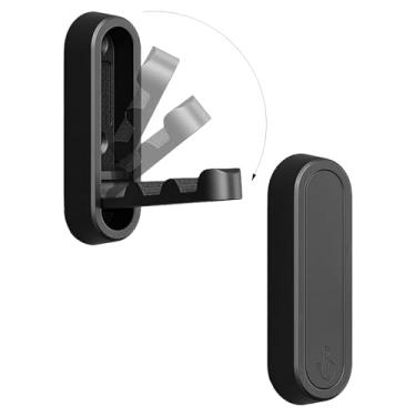 Imagem de hinbkenla 2 ganchos de casaco dobráveis, ganchos de parede, ganchos de parede dobráveis, casaco que economiza espaço, bolsa, mochila para pendurar casaco, toalhas, roupas, chapéus, bolsas, chaves (2