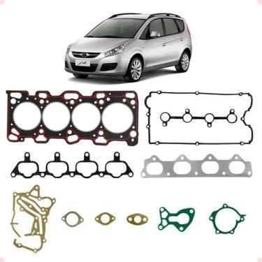 Imagem de Kit Retifica Do Cabeçote Jac J6 2.0 16v 2011/2017 Fibra