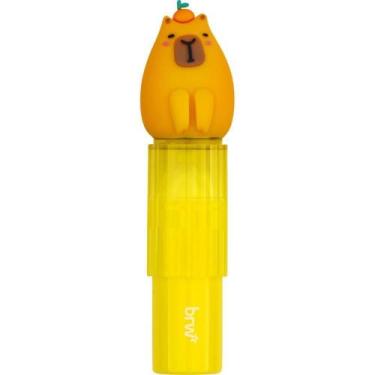 Imagem de Caneta Marca Texto Capivara Divertido com Carimbo (display com 12) - B