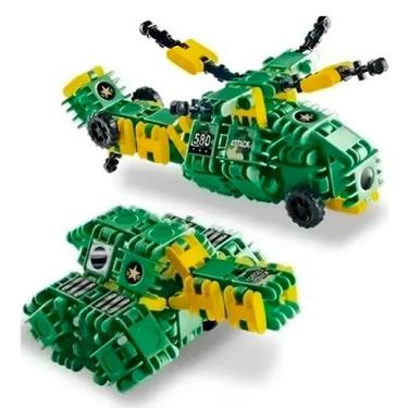 Imagem de Blocos De Montar 71 Peças Clic Lig Forces Attack - PlasBrink