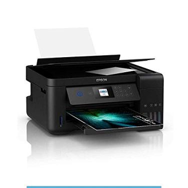 Imagem de Multifuncional Epson Ecotank L4160 - Tanque de Tinta Colorida, Wi-Fi Direct, Frente e Verso Automático, Bivolt