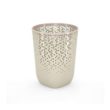 Imagem de Lixeira Lixeira Simples Lixeira Lixeira Lixeira Reciclador de Lixo Doméstico Sem Tampa para Cozinha Liviroom Banheiro Quarto Lixeira