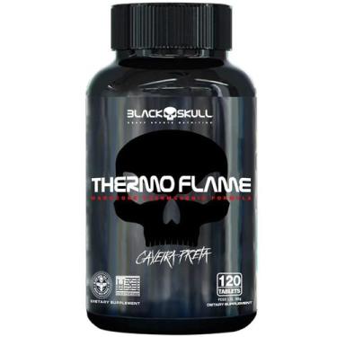 Imagem de Thermo Flame Termogênico 120 Tabletes Black Skull