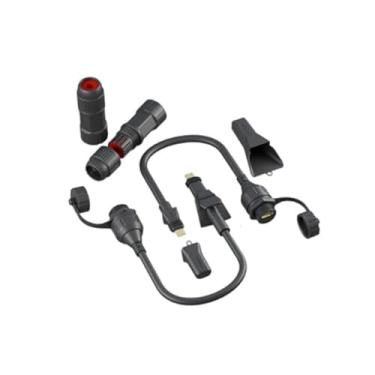 Imagem de Adaptador de cabo Ethernet para plugue SPX de alto desempenho Starlink para RJ45 IP67 à prova d'água 2000Mbps Cat6/Cat7/Cat8 compatível com Plug Play