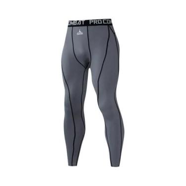 Imagem de Leggings De Compressão Para Musculação Masculina, Roupas De Treino, Ca