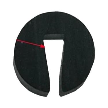 Imagem de Fita De Borracha Preta Com Borda Em U, 2-20 Metros, Vedação Anti-Oleo,