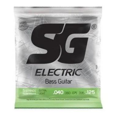 Imagem de Encordoamento Corda 040 Contra-baixo 5 Cordas Sg Light - IZZO
