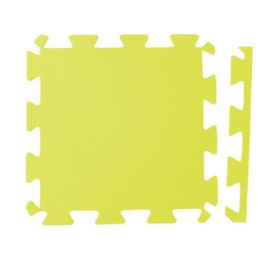 Imagem de Tatame eva 50x50cm Tapete infantil emborrachado - AMS, Amarelo