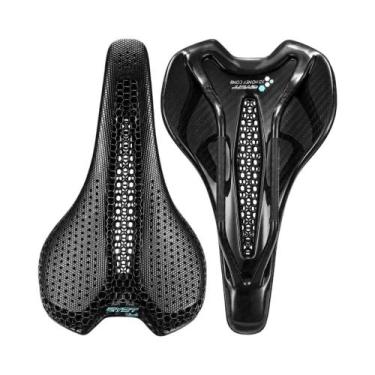 Imagem de Selim De Bicicleta Ultralight Em Carbono Impresso Em 3D 175g Para Home