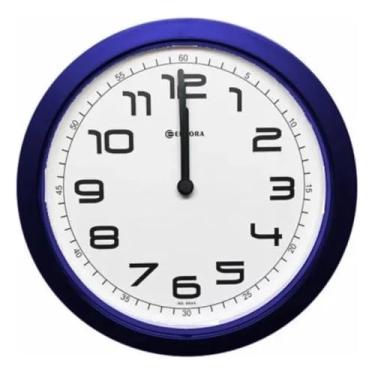 Imagem de RELOGIO DE PAREDE 6517-011 AZUL