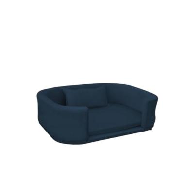 Imagem de Cama para Cachorro - Poltrona Pet - Caminha Pet Cachorro Gato com Almofadinha(Azul Marinho)