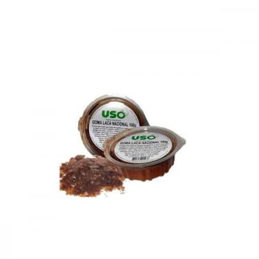 Imagem de Goma Laca Nacional Uso 100G Pote 0003-8 - Kit C/6 - USO TINTAS