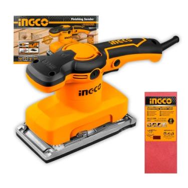 Imagem de INGCO Lixadeira Orbital FS3208 ORIGINAL 320W Base 180x90mm Madeira Pintura Massa - 110v
