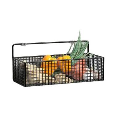 Imagem de Prateleira Organizadora Multifuncional De Parede Para Banheiro E Cozin