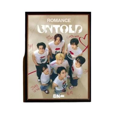 Imagem de Pôster De Arte De Parede Multiuso Da Banda Kpop E-E-ENHYPEN Para Sala 