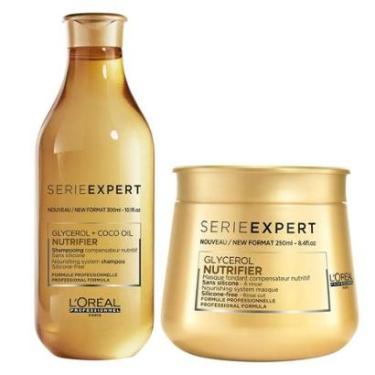 Imagem de Kit Shampooampoo + Máscara L'Oréal Professionnel Serie Expert  Nutrifier-Unissex