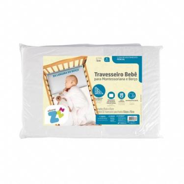 Imagem de Travesseiro Infantil 2 Anos Para Berço e Cama Montessoriana Fibrasca