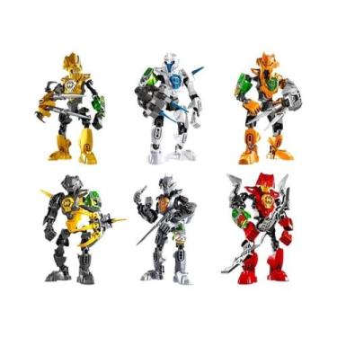 Imagem de Blocos De Montar Hero Factory Star Warrior Para Meninos, Robô Combinad