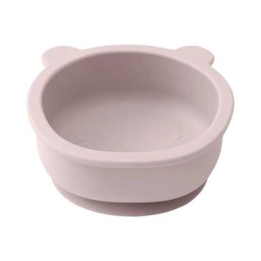 Imagem de Conjunto De Utensílios De Silicone Para Bebês Em Forma De Urso, Prato 