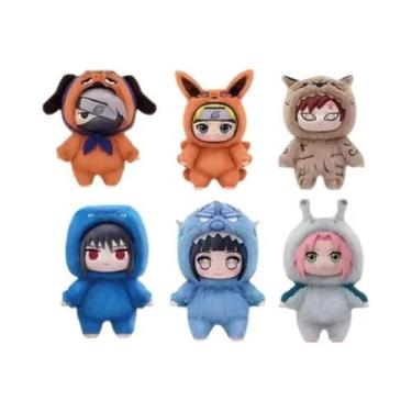 Imagem de Brinquedo De Pelúcia Da Série Naruto Itachi Sasuke Kakashi Gaara, Caix