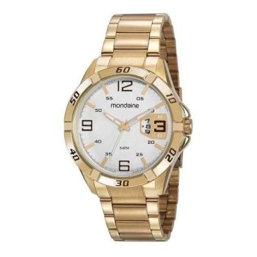 Imagem de Relógio Mondaine Masculino Dourado 53834GPMVDE4