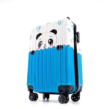 Imagem de Mala de Viagem e Escolar com Estampa de Panda com 4 Rodinhas 360º - Linha Panda Bear-Unissex