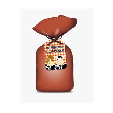 Imagem de Sacola Surpresa Fazendinha 14cm X 27cm - 8 Unidades