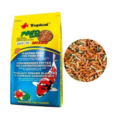 Imagem de Tropical Pond Sticks Mixed 1,6kg Lacrada Ração para Carpas Kinguios