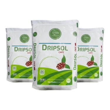 Imagem de Fertilizante Premium Dripsol Café 1,5kg  Com Alta Pureza e Rápida Abso
