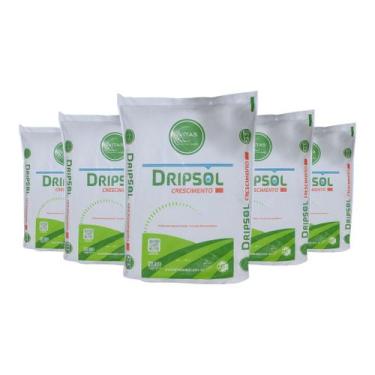 Imagem de Fertilizante Dripsol Adubo 5kg Crescimento Vigoroso das Plantas Fortes
