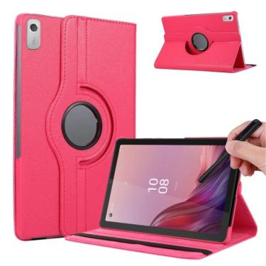 Imagem de Capa Couro Giratória Para Lenovo M9  Tb310Fu  + Caneta Touch